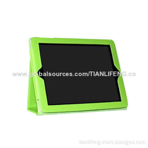 Fashionable Leather Case for iPad 2, 3 and 4